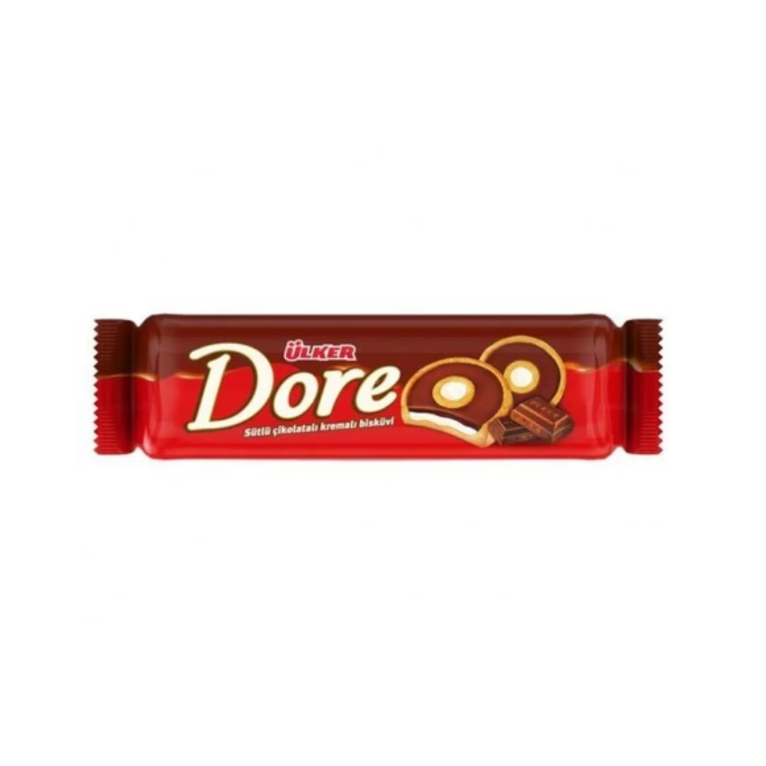 Ulker Dore Cookies With Milk Chocolate 87Gr
