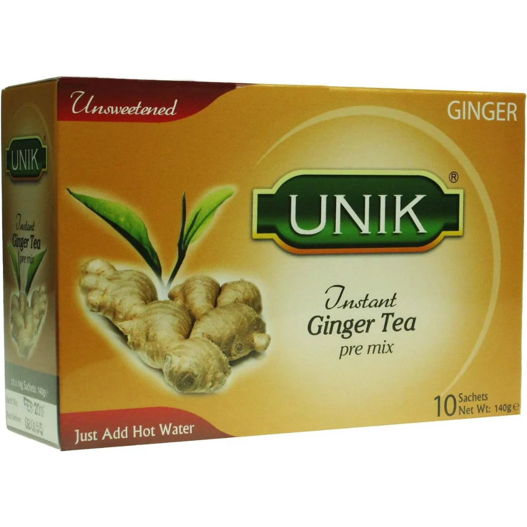 Unik Ginger Chai (Unsweetened) 5 x 140g
