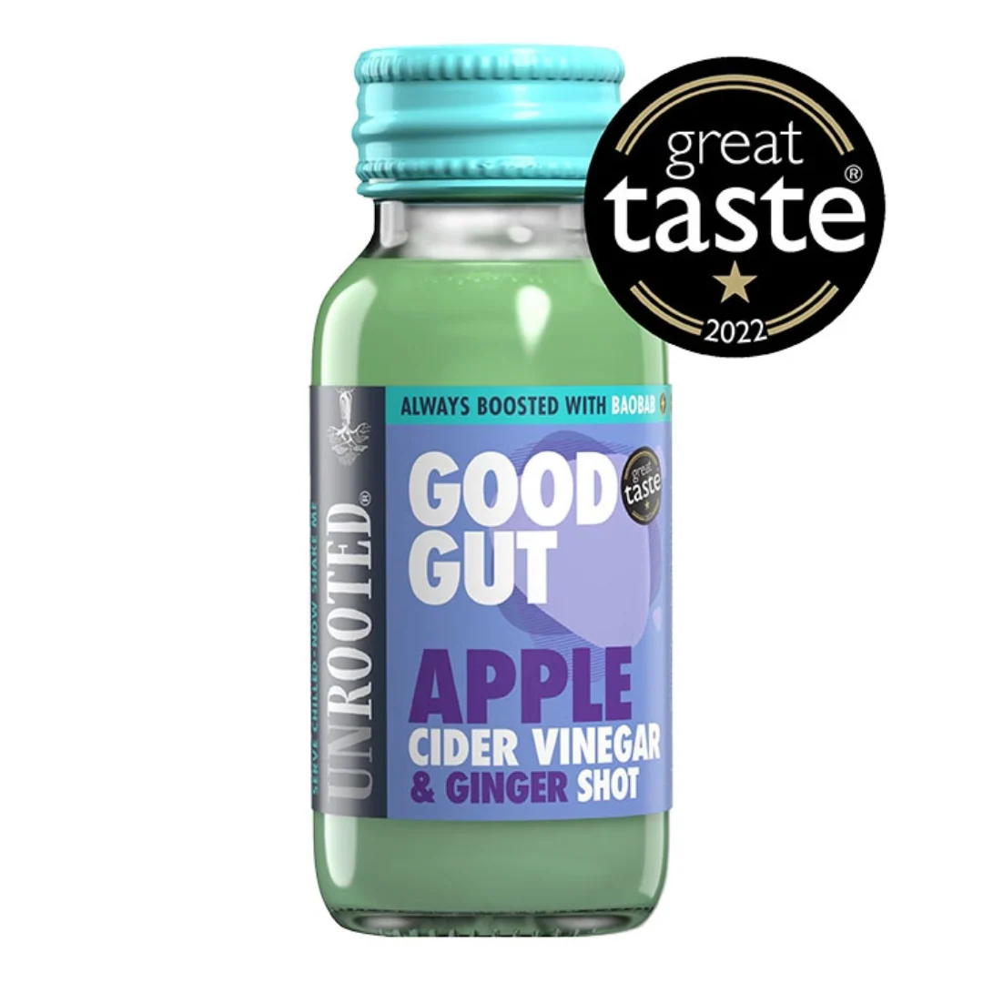 Unrooted Apple Cider Vinegar Defence Good Gut Shot 60ml