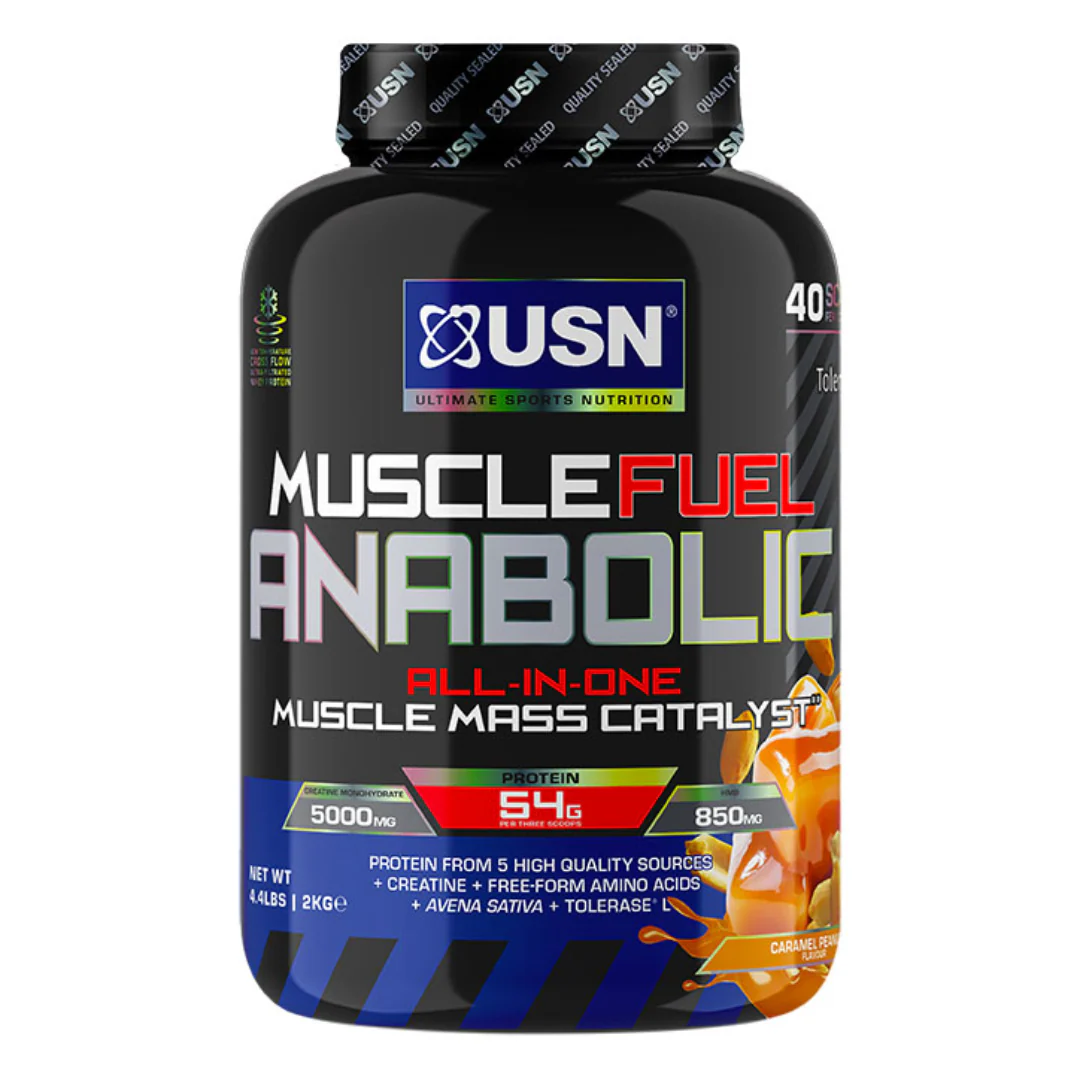 USN Muscle Fuel Anabolic 2kg Caramel Peanut