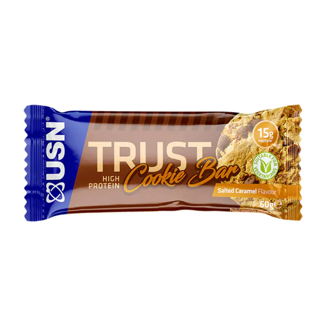 USN Trust Cookie Bar Salted Caramel 60g
