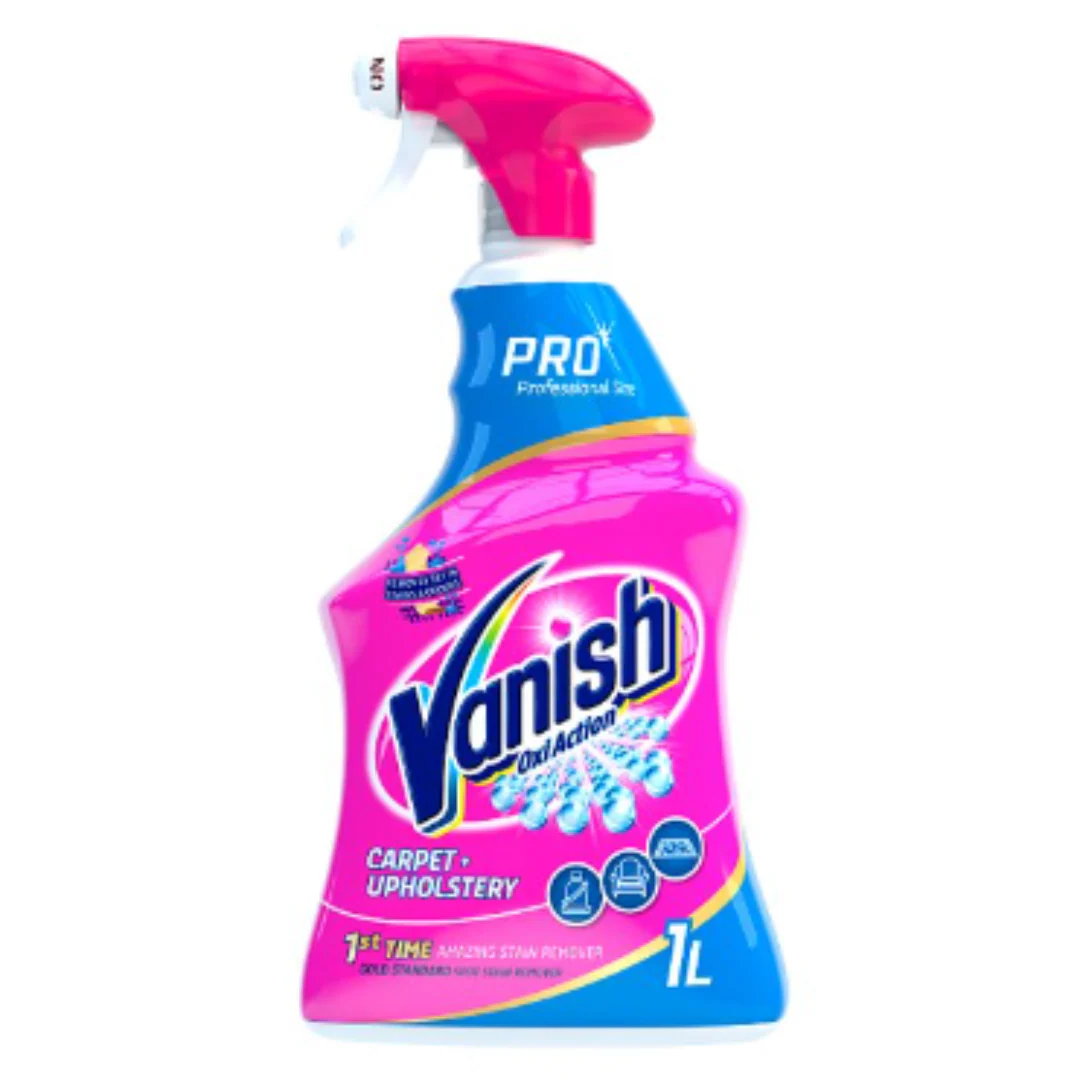 Vanish Professional Range Carpet & Upholstery Stain Remover 1L x 1