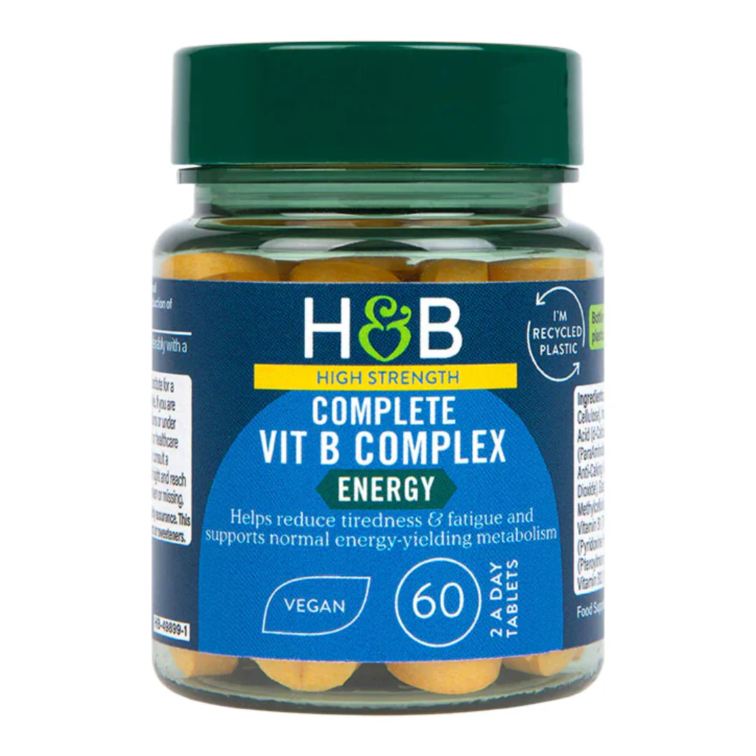 Holland & Barrett High Strength Complete Vit B Complex 60 Tablets