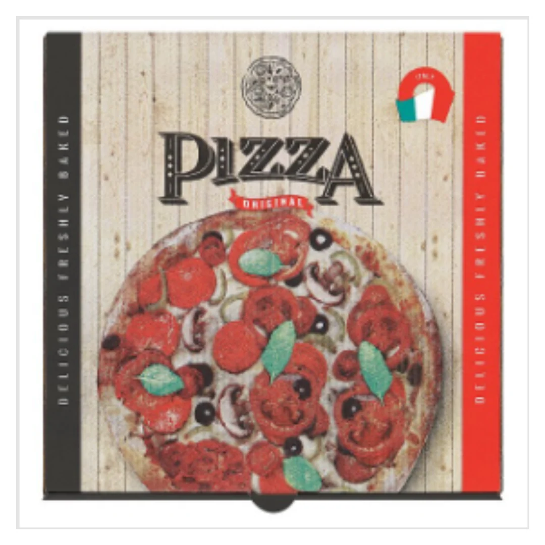 Viva 9inch White Full Colour Pizza Boxes 100 Pack x Case of 1