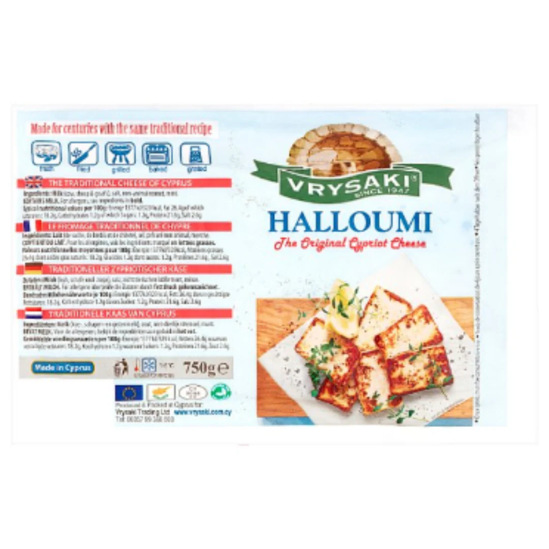Vrysaki Halloumi 750g x 6