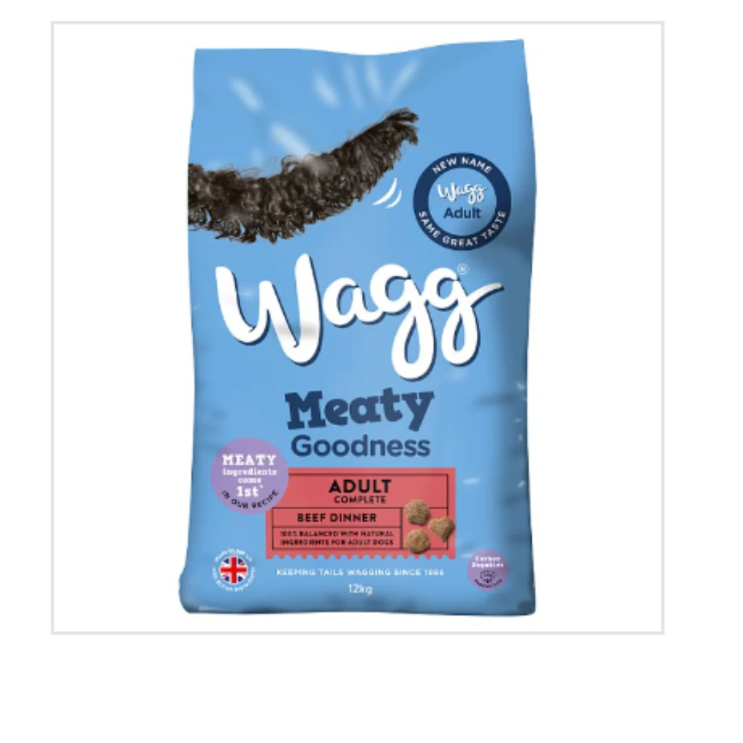 Wagg Meaty Goodness Adult Complete Beef Dinner 12kg x Case of 1
