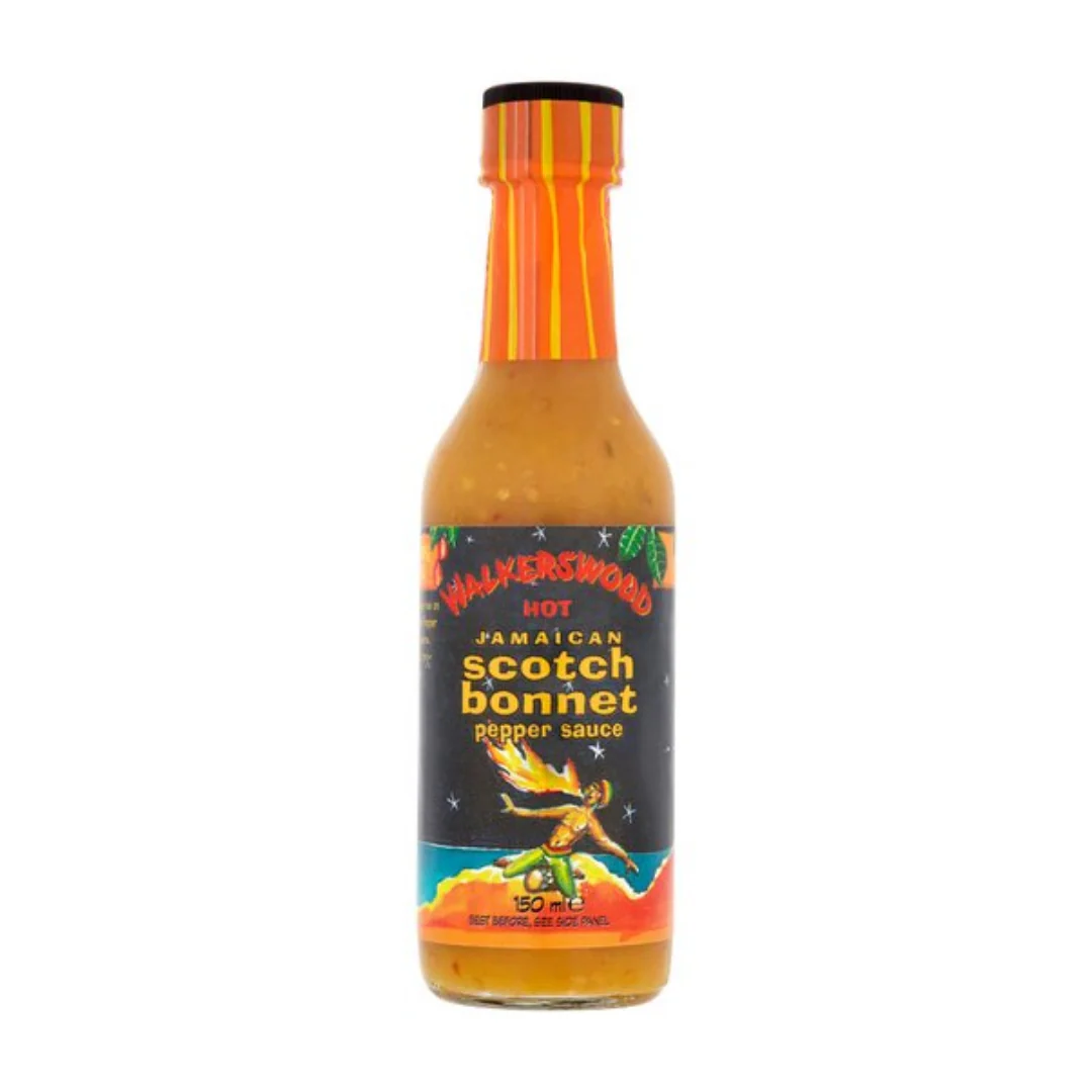 Walkerswood Hot Scotch Bonnet Pepper Sauce 150ml