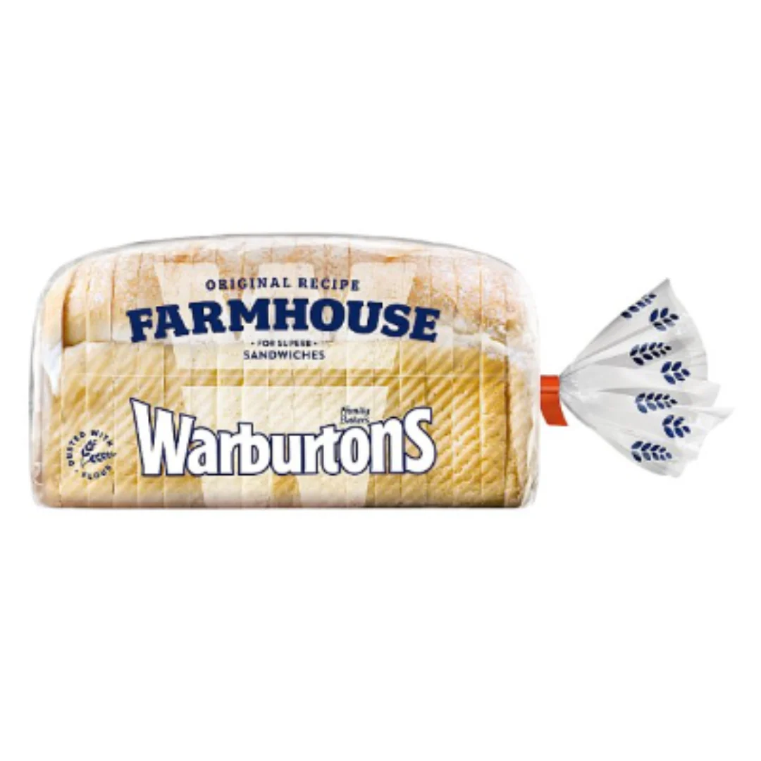 Warburtons Farmhouse Soft Bread 800g x Case of 1