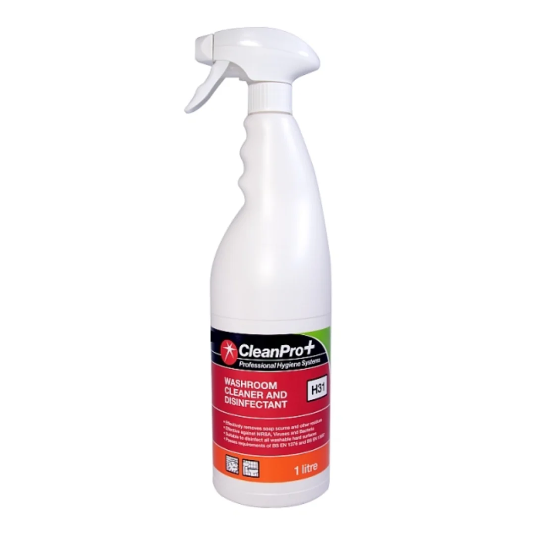 CleanPro Washroom Cleaner and Disinfectant 1 Litre