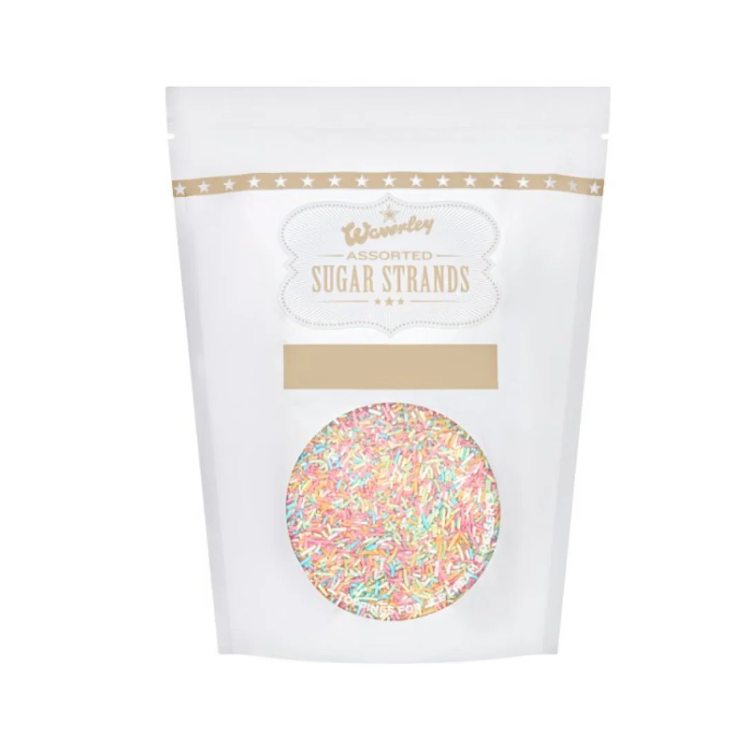 Waverley Assorted Sugar Strands 1kg x Case of 9