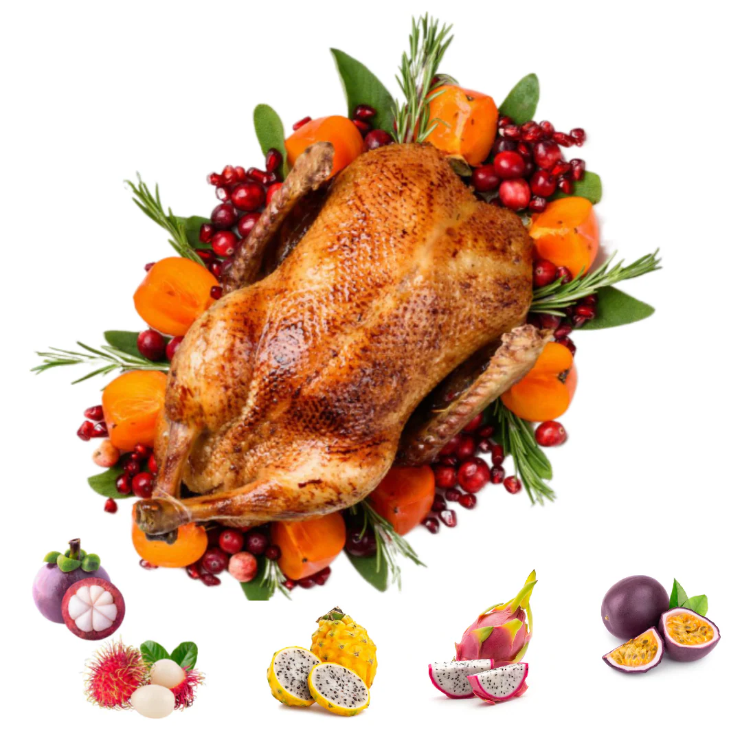 Whole Duck with Exotic Fruits Christmas Hamper Gift Box