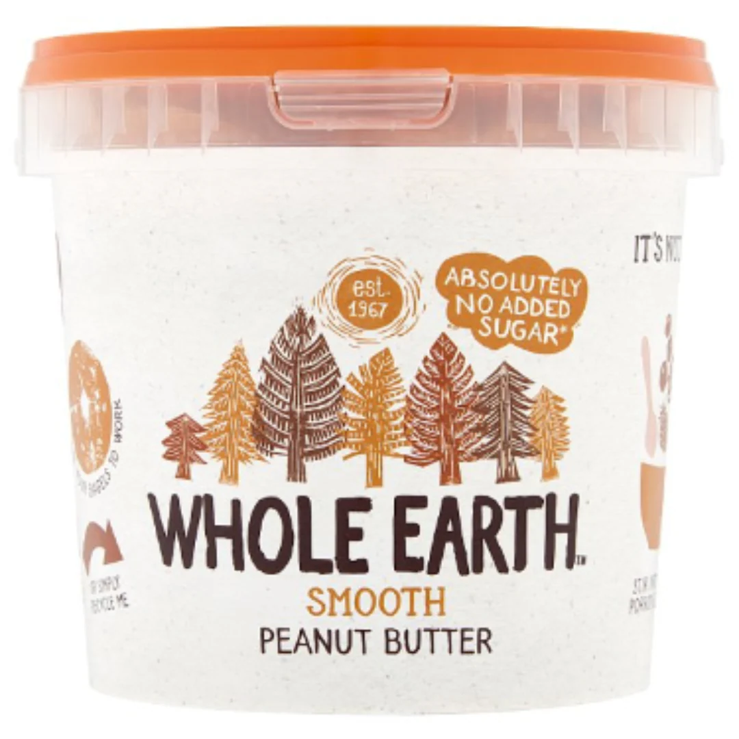 Whole Earth Smooth Peanut Butter 1000g x 1