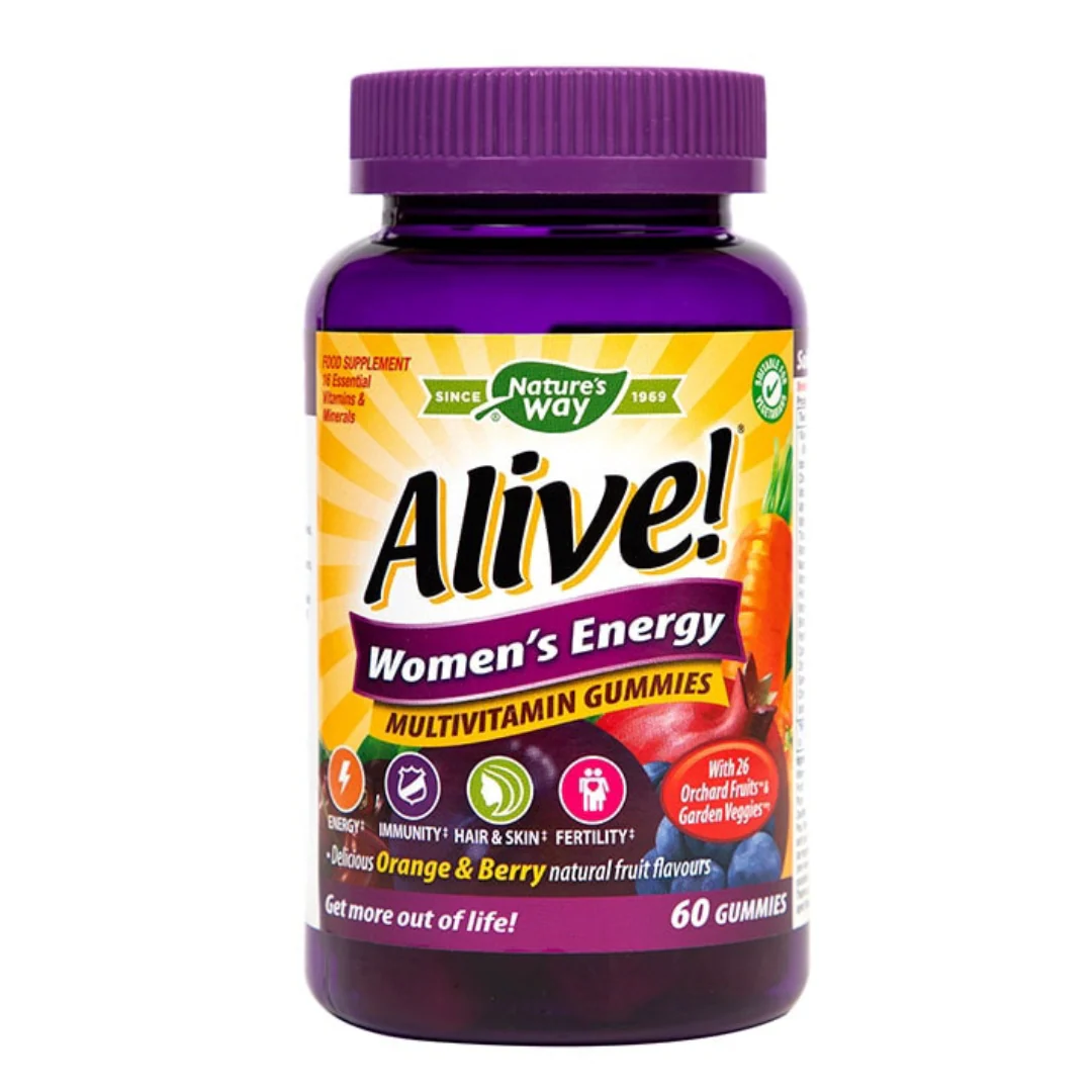 Nature's Way Alive! Womens Energy 60 Gummies