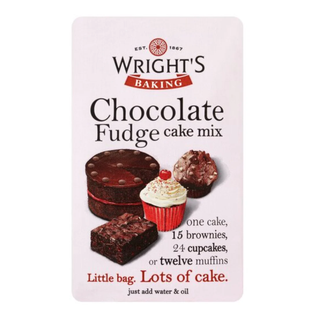 Wright's Baking Chocolate Fudge Cake Mix 500gr