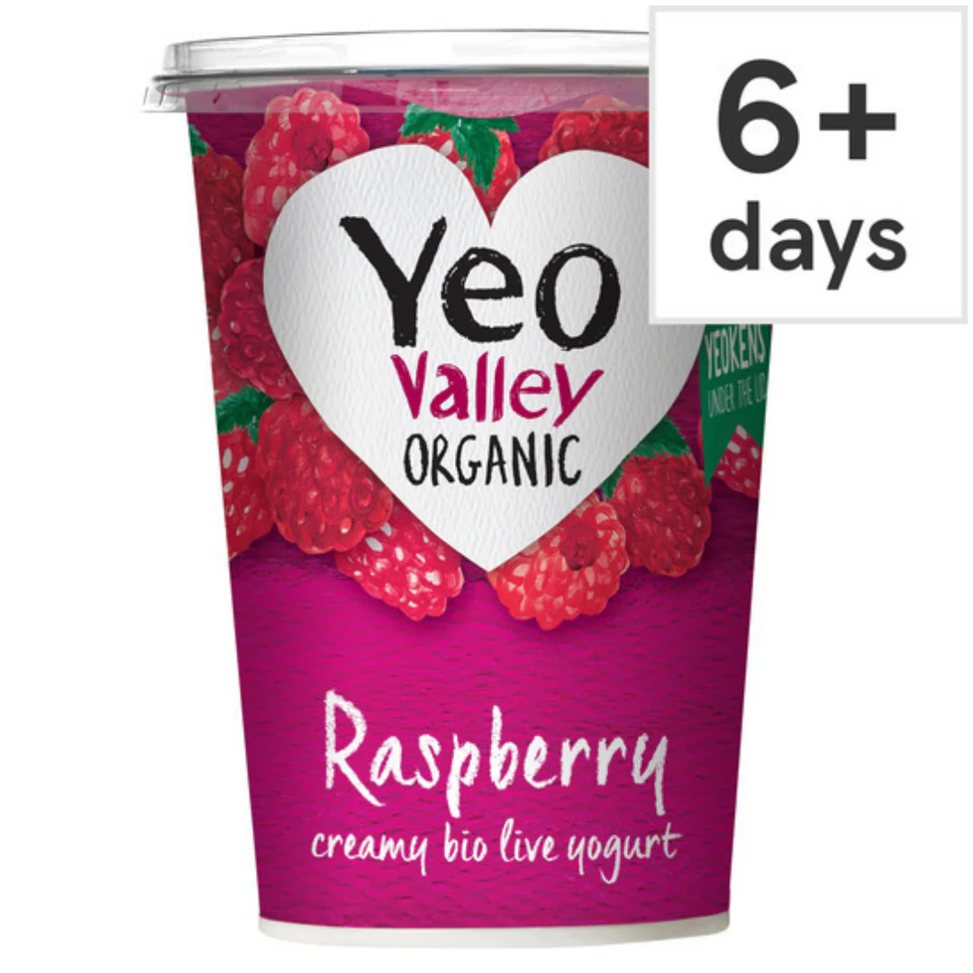 Yeo Valley Raspberry Yogurt 450G