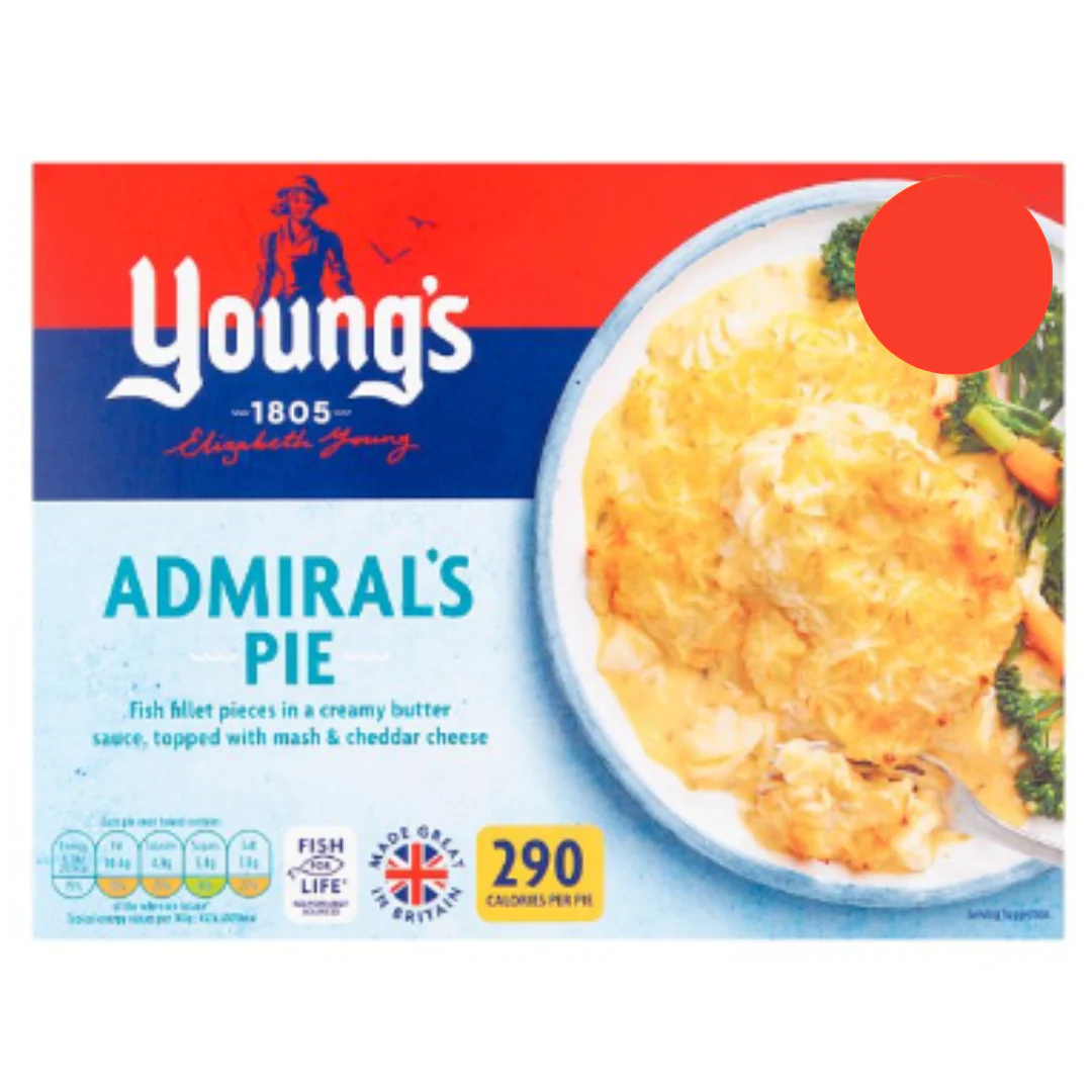 Young's Admiral's Pie 300g x 12 Packs